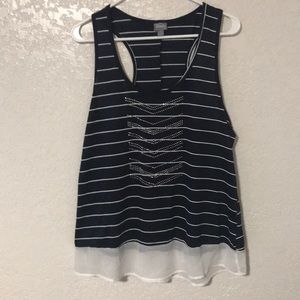 Vanity racer back tank